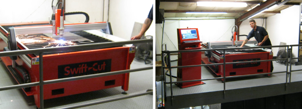 S&C Thermofluids – Stobart Division with Swift-Cut Pro CNC plasma cutting machine