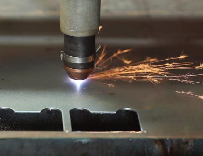 1.5mm Mild Steel 45 amps cut on Swift-Cut Pro CNC plasma cutting table