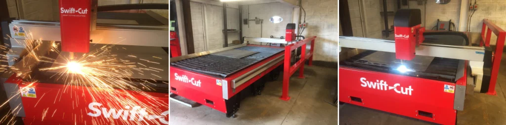 Swift-Cut Pro CNC Plasma Metal Cutting Table at Aycliffe Fabrication