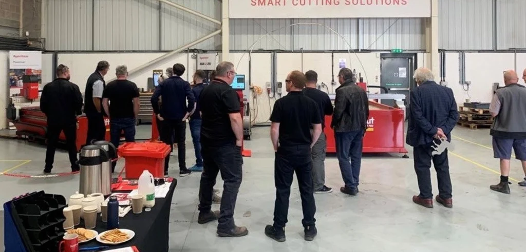 Swift-Cut Open Day in the UK Swift-Cut demo suite