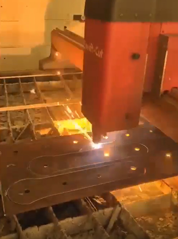 TOR Design and Fabrication transform workshop with Swift-Cut Pro CNC Cutting Table - Close up of table in action