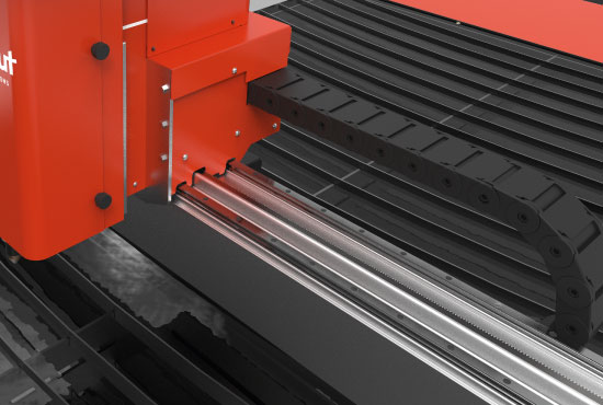 Swift-Cut HVAC Pro CNC plasma cutting table heavy duty gantry and base