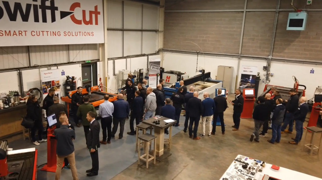 Swift-Cut Open Day Photo taken from above