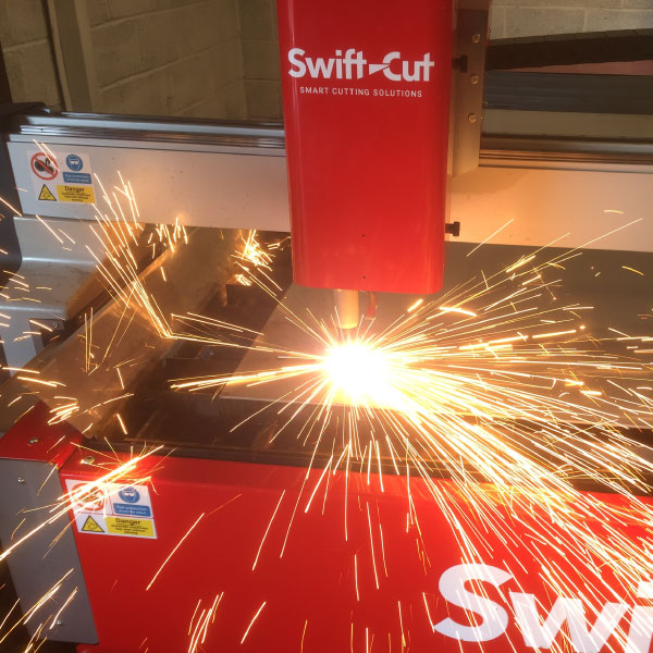 Swift-Cut Pro CNC Plasma Metal Cutting Table at Aycliffe Fabrication