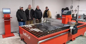 LLIW metal fabrication with their Swift-Cut Pro CNC plasma Cutting Table