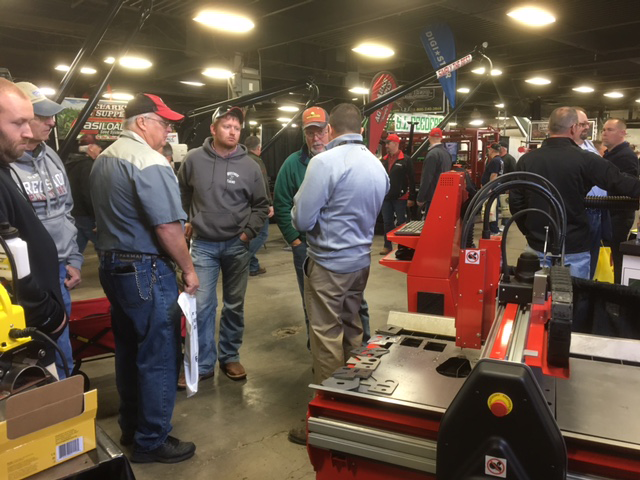 National Farm Machinery Show in Louisville, KY Swift-Cut stand