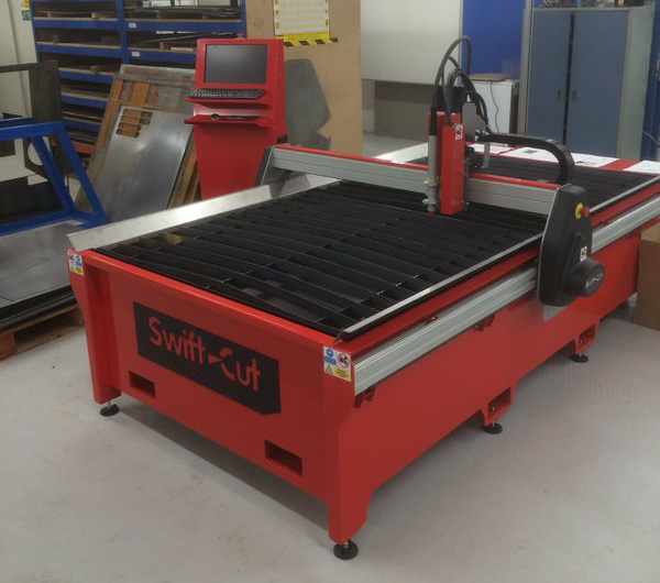 The Maudslay Workshop at Nottingham Trent University with their Swift-Cut Pro CNC plasma metal cutting machine