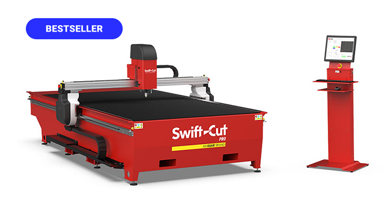 Swift-Cut Pro CNC plasma cutting table and console