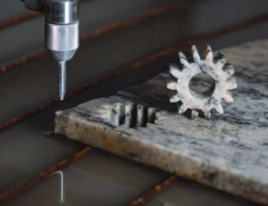 Swift-Jet Pro CNC waterjet cutting table cutting 20mm Stone